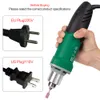 Mini gravador elétrico, 30000rpm, 480w, 6 velocidades variáveis, para dremel, máquina de perfuração, polimento, 110v, 220v, t2005858360