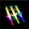4 Раздел Телескопическая LED Красочные мигающий Glow Меч Детские игрушки проблесковый маячок-Up Стик Concert партии реквизит Бар