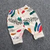 Kinderen meisjes broek geometrie print harem broek babymeisjes leggings losse broek kinderkleding kinderkleding