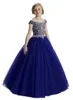 Sweet Girls Girls Pageant Dresses Tulle Off the spalla abito da ballo per bambini da ballo per bambini Long Princess per bambini1879373