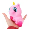 Squishy unicorni 15CM Jumbo Slow Rising Soft horse Oversize Phone Spremere giocattoli Ciondolo Anti Stress Kid Cartoon Toy Decompressione giocattoli per bambini