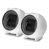 500W Mini Size Personal Space Heater Electric Heater for Home Office SmallPTC Ceramic Air Heater - US plug