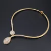 Dubai Crystal Jewelry Sets Classic Water Drop Shape Necklace Bracelet Earrings Ring for Women Wedding Bride Jewelry Set