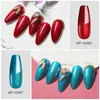 Spotkać się z metalowym koloru żel do paznokci polski lakier lakierowy matowy żel UV Potrzebujesz Matte Top Coat Manicure DIY Nail Art Gel Farba