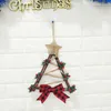 クリスマスの装飾装飾年の年装飾ペンダント手作りの花輪吊り下げられている花輪をクリスマスパーティーの装飾2タイプ1