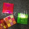 Schoonheid oog make-up roze oranje groene oogschaduw palet 9 kleuren glans matte neon oogschaduw 3 stijlen