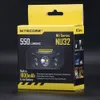 NITECORE NU32 550LMS XP-G3 S3 LED Inbyggd laddningsbar batterilampa utrustning utomhus camping sökning 3 färger gratis frakt9674755