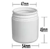 20pcs 100mlの白いPEプラスチック瓶、丸薬/粉/ビタミン/キャンディーホルダー、引裂きカバー付き空の包装容器