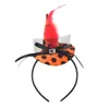 New Mini Witch Hat Headband Halloween Headbands For girls Fancy Dress Props Cosplay Party Gifts Headwear Kids 30Jul31