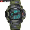 Cwp PANARS arrivée mode montre numérique étanche Sports de plein air hommes Sport montres LED horloge électronique pour