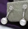 LIVRAISON GRATUITE + Boucles d'oreilles en perles de nacre de coquille naturelle Boutique de mode aime envoyer sa petite amie