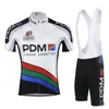 PDM Mens Cycling Jersey Set MTB Bike Clothing Ropa ciclismo Bicycle Comple