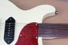 Factory Custom Cream Electric Gitara z Fretlessless, Sprzęt chromowany, Resewood Fretboard, Red Tortoise Pickguard, Oferty