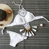 Bras set 2021 kvinnliga kvinnor intimerar bh set underkläder Dreamcatcher Bohemian handgjorda stickade sexiga split fringed1