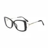 Gros-Cadre Vintage Lunettes Optique Clear Lens Spectacles Femmes En Plein Air Anti-UV Personnalité Lunettes