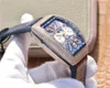 V45 Relógios de moda Blue iate 7750 RELÓGIOS DE DESIGNER DE MOVIMENTO COM 44MM MLUXURY Watch Movimento mecânico automático Montres de Lux7430454
