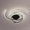 Luz de techo LED moderna Iluminación de araña de aluminio para sala de estar Dormitorio Niños babyroom251s