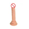 Female Fake Penis Manual Simulation Suction Cup Dildos Mini Small Crystal Women Masturbation Thrusting Device Cock Sexy Shop