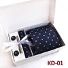 Polka Dots Krawatten-Set, Krawatte, Paisleymuster, Herren-Seidenkrawatte, britischer Stil, Business-Krawatte, Einstecktuch-Sets, Hochzeits-Party-Accessoires