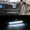 1 Pair LED DRL Daytime Running Lights Daylight Fog Lamp For Land Rover lander 2 lander2 2012 2013 2014 2015 2016231v