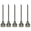 G2 Accessori per fumatori Domeless 14mm 18mm Titanium Nail Dab Tool con tappo in carb Dabber Grado 2