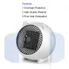 100pcs 미니 250W 공간 히터 휴대용 겨울 따뜻한 팬 개인 전기 히터 홈 오피스 세라믹 작은 히터 US / EU