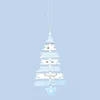 Decorazione dell'albero di Natale in legno di Natale a ciondolo decorazione di ornamenti natalizi per casa natal adornos de navigad 2019 decorazione da tavolo q277i
