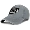 Dairy Queen DQ crème glacée Gay pride arc-en-ciel unisexe denim casquette de baseball équipée cool mignon élégant chapeaux Vintage ancien Logo Old222J