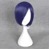 Tokyo Ghoul Tokyo Guru Toka Kirishima Touka Court Bleu Violet Anime Cosplay Perruque