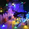 Świąteczne światła łańcucha słonecznego 50 LED 7M z 2 trybami Lampa oświetleniowa do Kryty Outdoor House Ścieżka Patio Xmas Tree Party Fair