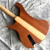 Fabrik Custom Shop E-Gitarre, New Matt Brown, Lasergravur, jede Form und Farbe können gemacht werden