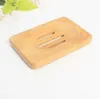 300pcs Natural Wooden Bamboo Soap Dish Wood Soap-Tray Holder Storage Soap-Plate Rack Box Container for Bath Shower Plate Bathroom SN1642