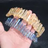 Zarif el yapımı doğal taç kristal doğal kuvars kristal taç melek aura kafa bandı deniz kızı düğün aksesuarları c181120019121945