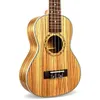 23 Inch Concert Zebra Wood Ukulele 4 Strings Hawaiian Mini Guitar Uku Acoustic Guitar Ukelele guitar For Music Lovers Gift2153879