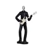 Classic Music Band Figurines Resin Art Abstract Musician Figurine Musical Instrument standbeeld Vioolspeler FigurineBlack Color8790867