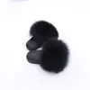 Slippers kids beach Cute Raccoon Wear fur Slides Fluffy Slippers Toddler Baby Girls Fur Slides Shoes Summer Flip Flops