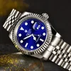 2020 hot sale luxury Stainless Steel Solid Clasp Watch Men Big Date President Desinger Mens Watches waterproof montre de luxe