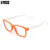 Gros-LYCZZ Mode Lumière Flexible Enfants Lunettes TR90 Enfant cleUnbreakable Garçons Filles Myopie Lunettes Optique Cadres Oculo