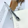 Nya Crystal BallPoint Pennor Pilot Stylus Touch Pen Reklam Signatur Penna Skriva Stationery Office School Tillbehör Gåva