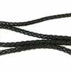 6mm 5m six strands black PU braided rope leather rope DIY necklace bracelet braided rope