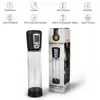 Electronic LCD Display Penis Pump Vibrator Male Vacuum Pump Penis Enlargement Enlarger Extender Automatic Pump