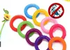 500pcs Mosquito Repellent Bracelets Natural Bug Insect hand Wrist Band telephone Ring Chain Anti-mosquito Bracelet Bands