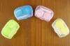 10 Type Colourful Contact Lens Box Holder Candy colors Soak Soaking Storage Eye Care Kit Double Case Lens Cases With Tweezers And Stick