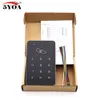 B09 Standalone Access Controller med 10PCS EM-nyckelringar RFID Access Control Knappsats Digital panelkortläsare för dörrlåsningssystem