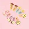 20 Style Dziecko Rabbit Barrettes Girl Bangs Clip Kids Animal Animal Fruit Hairpin Akcesoria do włosów dla dzieci Cute Baby Hair Klipsy 2 sztuk / zestaw M1630