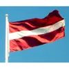 Bandiera della Lettonia 0,9x1,5 m LAT Bandiera nazionale del paese Banner per interni ed esterni per la decorazione della parata domestica, della scuola di attività per feste