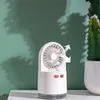 Deer Spray Fan Indoor Cute Creative Desktop Nawilżanie Uzupełnienie Akumulator Mini Electric Wentylator DHL za darmo