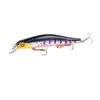 12.5cm / 17,7g Topwater Fishing Lure Minnow Konstgjorda Bait 3d Ögon Plast Wobblers Tackle Pesca Far-Casting Magnet System