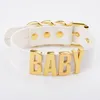 Girocollo con nome personalizzato personalizzato BABY per collana Kawaii da donna con collare grande in pelle vegana