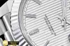 Super Factory V2 Version 2813 Mouvement automatique Basel World 2020 Nouveau jour de 40 mm REF 228206 SSSS Silver STK Flut Stee8152125